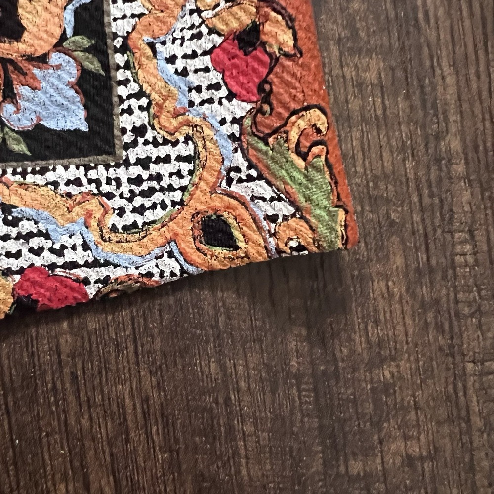 Zara Basic Patchwork Printed Black Midi Dress 3/4… - image 7